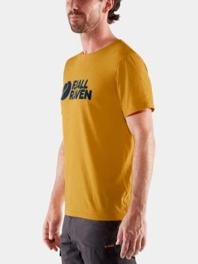 tricou cu maneci scurte pt. barbati Fjallraven Fjällräven Logo T-shirt M galben 1