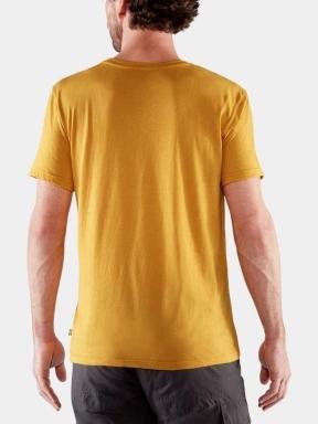 tricou cu maneci scurte pt. barbati Fjallraven Fjällräven Logo T-shirt M galben 3