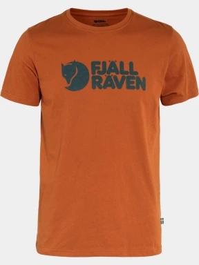 tricou cu maneci scurte pt. barbati Fjallraven Fjällräven Logo T-shirt M portocaliu 1