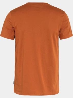 tricou cu maneci scurte pt. barbati Fjallraven Fjällräven Logo T-shirt M portocaliu 3