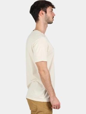 tricou cu maneci scurte pt. barbati Fjallraven Fjällräven Logo T-shirt M nisip 3