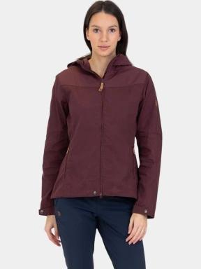 jacheta de primavara pt. femei Fjallraven Stina Jacket W bordo 1