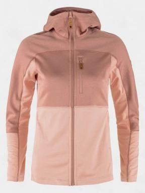 pulover cu gluga pt. femei Fjallraven Abisko Trail Fleece W roz 1