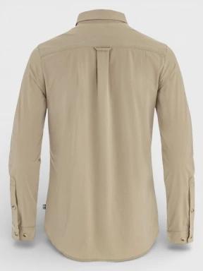 camasa cu maneci lungi pt. femei Fjallraven Övik Lite Shirt LS W nisip 3