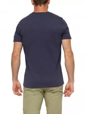 tricou cu maneci scurte pt. barbati TBS Garentee albastru inchis 3