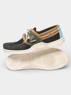 mocasini pt. barbati TBS Glosail albastru inchis 3