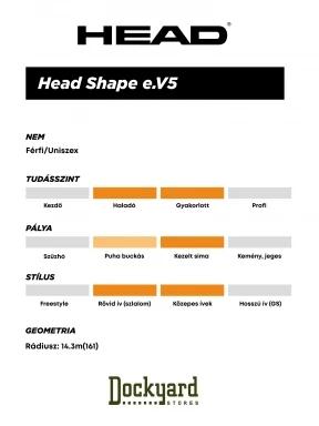talpa schiuri HEAD Shape e.V5 + PR 11 GW negru 3