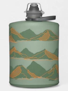 bidon HYDRAPAK Stow Mountain Edition 500Ml verde 1