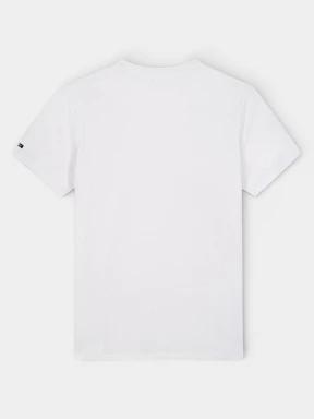 tricou cu maneci scurte pt. barbati TBS Iconetee alb 3