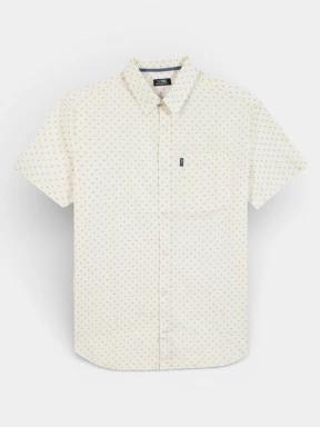 camasa cu maneci scurte pt. barbati TBS Kevincha nisip 1