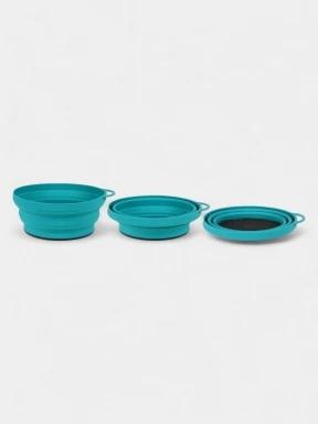 farfurie pliabila Lifemarque Silicone Ellipse Flexi-Bowl albastru 3