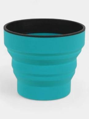 pahar pliabil Lifemarque Silicone Ellipse Flexi-Mug albastru 1