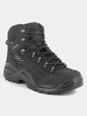 bocanci de drumetie impermeabili pt. barbati Lowa Renegade GTX Mid negru 1