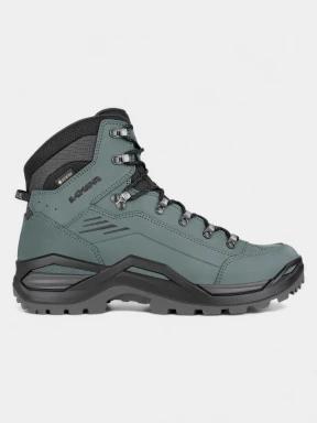 bocanci de drumetie impermeabili pt. barbati Lowa Renegade GTX Mid verde 1