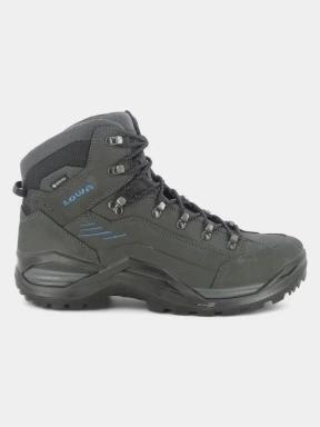 bocanci de drumetie impermeabili pt. barbati Lowa Renegade GTX Mid gri 3