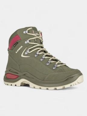 pantofi de drumetie impermeabili pt. femei Lowa Renegade EVO GTX MID Ws verde 1