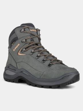 pantofi de drumetie impermeabili pt. femei Lowa Renegade EVO GTX MID Ws gri 1