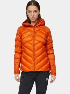 geaca de drumetie pt. femei Mammut Taiss IN Hooded Jacket portocaliu 1