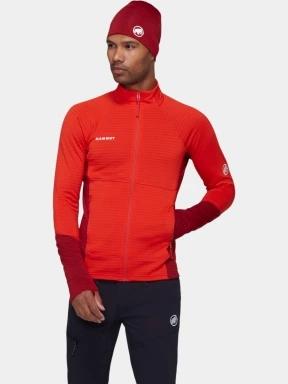 pulover polar pt. barbati Mammut Taiss ML Jacket rosu 1