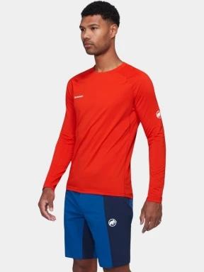 top lenjerie de corp pt. barbati Mammut Ducan FL Longsleeve rosu 3