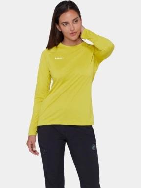 top lenjerie de corp pt. femei Mammut Ducan FL Longsleeve galben 1