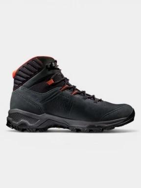 bocanci de drumetie impermeabili pt. barbati Mammut Mercury IV Mid GTX negru 1