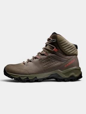 bocanci de drumetie impermeabili pt. femei Mammut Nova IV Mid GTX maro 1