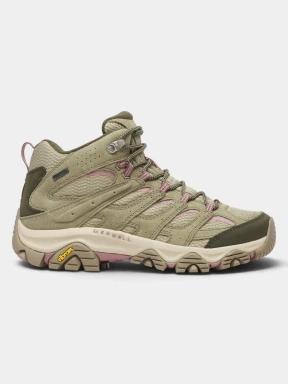 bocanci de drumetie impermeabili pt. femei Merrell MOAB 3 MID GTX verde deschis 1