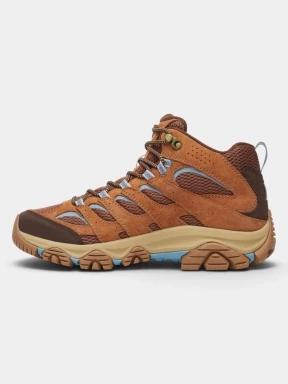 bocanci de drumetie impermeabili pt. femei Merrell MOAB 3 MID GTX maro 3