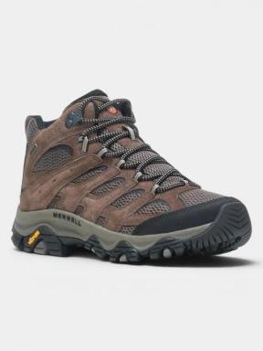 bocanci de drumetie impermeabili pt. barbati Merrell MOAB 3 MID GTX maro 1