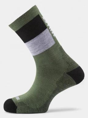 ciorapi pentru drumetii Millet Seneca Mid Socks verde 1