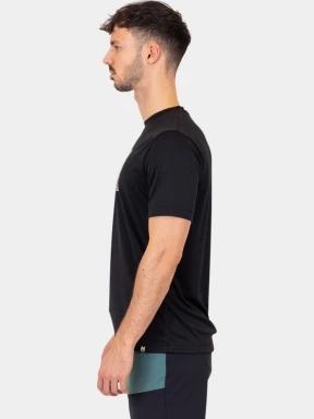 tricou pentru sport, cu maneci scurte pt. barbati Millet Wanaka Fast Ts Ss M negru 3