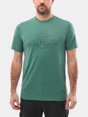 tricou pentru sport, cu maneci scurte pt. barbati Millet Ubic Light Ts Ss M verde 1