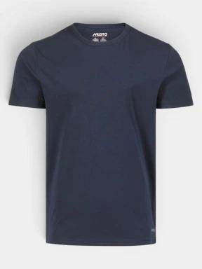 tricou cu maneci scurte pt. barbati Musto Ess Tee albastru inchis 1