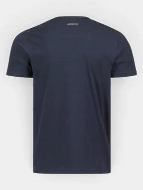 tricou cu maneci scurte pt. barbati Musto Ess Tee albastru inchis 3