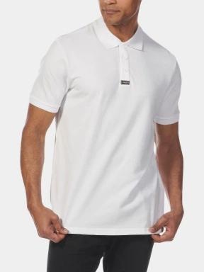 tricou cu guler pt. barbati Musto ESS Pique Polo alb 1