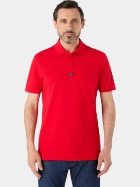tricou cu guler pt. barbati Musto ESS Pique Polo rosu 1