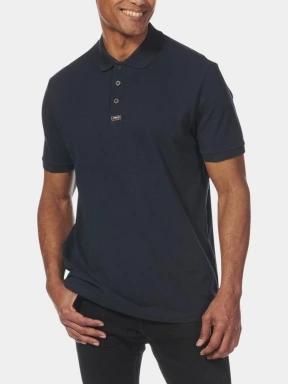 tricou cu guler pt. barbati Musto ESS Pique Polo albastru inchis 1