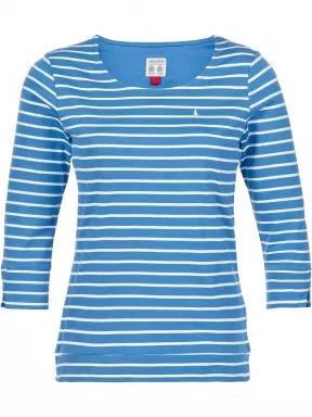 W Marina Stripe Ls Tee