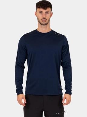 tricou cu maneci lungi, pentru sport pt. barbati Musto M Evo Crew Sunblock albastru inchis 1