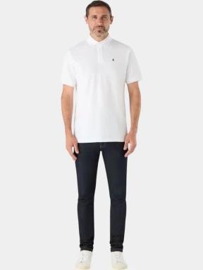 tricou cu guler pt. barbati Musto M Original SS Polo alb 1