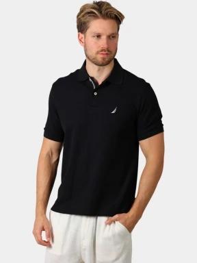tricou cu guler pt. barbati Nautica Cabin Polo Shirt negru 1