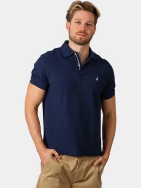 tricou cu guler pt. barbati Nautica Cabin Polo Shirt albastru inchis 1
