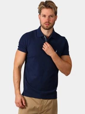 tricou cu guler pt. barbati Nautica Cast Polo Shirt albastru inchis 1