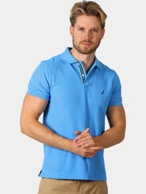 tricou cu guler pt. barbati Nautica Cast Polo Shirt albastru deschis 1