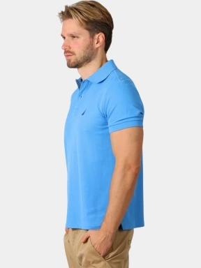 tricou cu guler pt. barbati Nautica Cast Polo Shirt albastru deschis 3