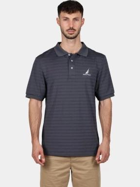 tricou cu guler pt. barbati Nautica Leonard II Polo Shirt gri 1