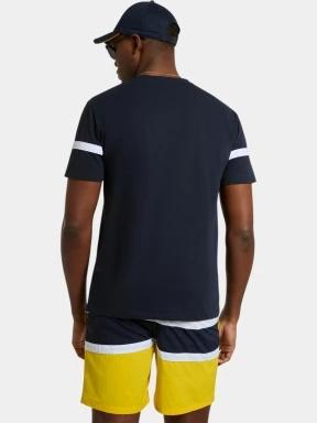 tricou cu maneci scurte pt. barbati Nautica Mikhail T-Shirt albastru inchis 3