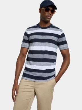 tricou cu maneci scurte pt. barbati Nautica Salvatore T-Shirt albastru inchis 1
