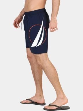 sorturi de baie pentru barbati pt. barbati Nautica Aleksandr B&T Swim Short albastru inchis 3
